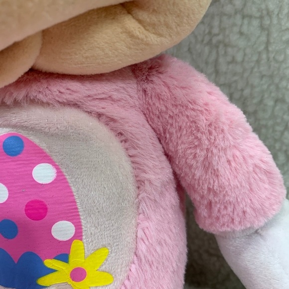 Minnie Mouse plush pink Easter bunny 20" bunny ears Disney Just Play - Picture 6 of 12